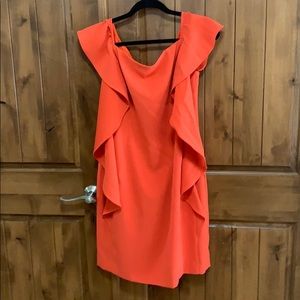 Orange dress